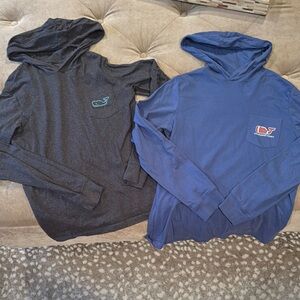 Vineyard Vines Hooded Shirts with Logo